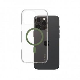 PanzerGlass CARE Flagship Colors iPhone 16 Pro Max grün