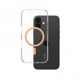PanzerGlass CARE Flagship Colors iPhone 16 peachy