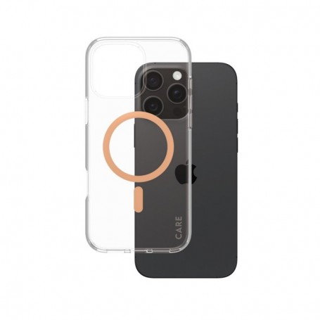 PanzerGlass CARE Flagship Colors iPhone 16 Pro Max peachy