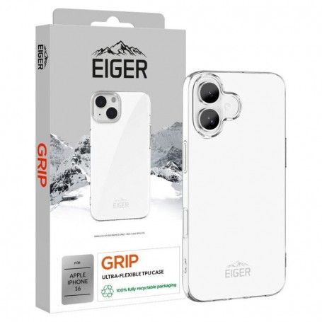 Eiger Grip Case iPhone 16 transparent