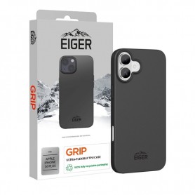 Eiger Grip Case iPhone 16 Plus schwarz
