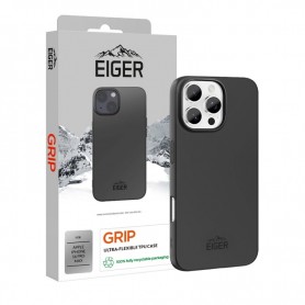 Eiger Grip Case iPhone 16 Pro Max schwarz