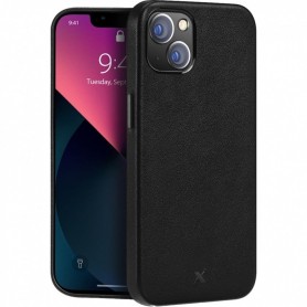 nevox StyleShell PRO MagSafe Leder iPhone 16 schwarz