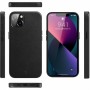nevox StyleShell PRO MagSafe Leder iPhone 16 schwarz