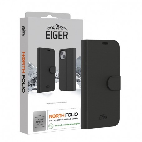 Eiger North Folio Case Google Pixel 9 Pro XL schwarz