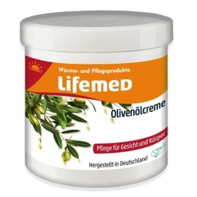 Lifemed Crme l\'huile d\'olive, pot de 250 ml