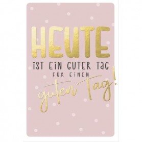 SUSY CARD Geburtstagskarte Bee yourself \"Guter Tag\"