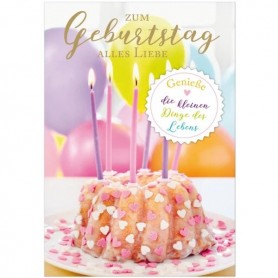 SUSY CARD XL-Geburtstagskarte \"Mini-Trtchen\"