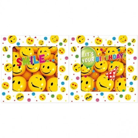 SUSY CARD 3D-Geburtstagskarte Sliding card \"Smile\"
