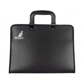 kangaro Porte-documents, A4, PP, avec poigne, noir