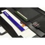 kangaro Porte-documents, A2, PP, avec poigne, noir
