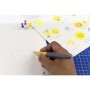 kangaro Carton plume, 500 x 700 mm, autocollant, blanc