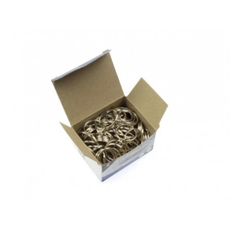 kangaro Anneau porte-cl, mtal, diamtre: 25 mm, argent