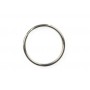 kangaro Anneau porte-cl, mtal, diamtre: 25 mm, argent