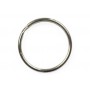 kangaro Anneau porte-cl, mtal, diamtre: 30 mm, argent