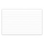 kangaro Fiches bristol, 200 x 125 mm, lign, blanc