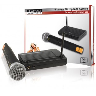 König système microphone sans fil 1 canal
