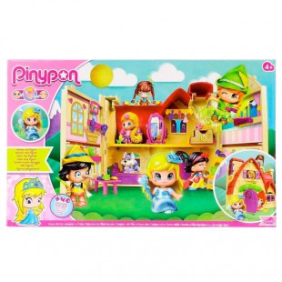FAMOSA - Pinypon - 700012406 - Mini Poupée - la Maison des Contes de Fée + 1 Figurine