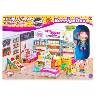 FAMOSA - Barriguitas – Supermarché Super, Multicolore (Famosa 700014516)