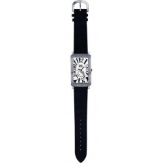 KIDS LICENSING - Reloj en cuir noir Bonjour Kitty Diamond Collection Sanrio