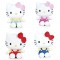 SANRIO - Hello Kitty assortiment peluche jouet 15cm