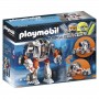 PLAYMOBIL - Playmobil Chef de la Spy Team avec Robot Mech, 9251