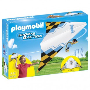 PLAYMOBIL - Playmobil Deltaplane Jaune, 9206