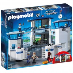 PLAYMOBIL - Playmobil 6919 commissariat de police avec prison
