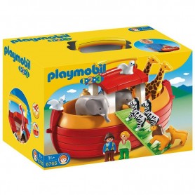 PLAYMOBIL - Playmobil 1.2.3 - 6765 - Arche de Noé transportable(1 an et demi +)