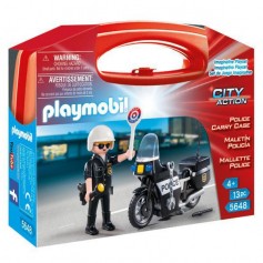 PLAYMOBIL - Play Mobil - 5648 - Valisette Police