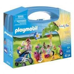 PLAYMOBIL - Playmobil Valisette Pique-Nique en Famille, 9103, Autre, Norme