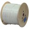 Hirschmann coaxial cable double shielded on reel 500 m white