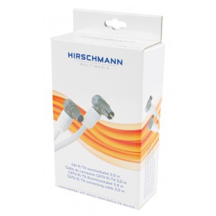 Hirschmann coax / RTV antenna cable 3.00 m