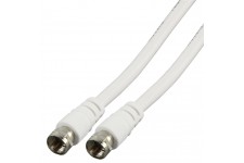 Valueline antenna cable 5.00 m white