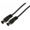 Valueline audio / video cable 5p DIN plug - 5p DIN plug 5.00 m