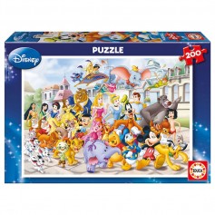 EDUCA BORRAS - Educa - 13289 - Puzzle Carton Wd 200 Defile Disney