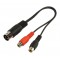 CABLE AUDIO / VIDEO - 0.2m