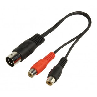 CABLE AUDIO / VIDEO - 0.2m