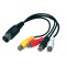 CABLE AUDIO / VIDEO - 0.2m