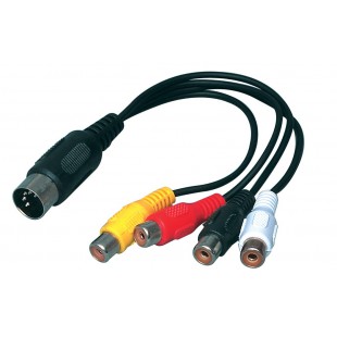 CABLE AUDIO / VIDEO - 0.2m