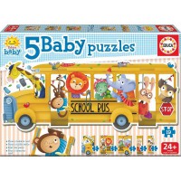 EDUCA BORRAS - Educa BorrAs Bebe Puzzle Schoolbus, 17575