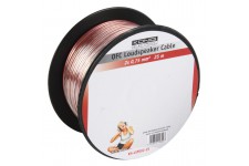 König câble haut-parleur OFC 2x 0.75mm² - 25m