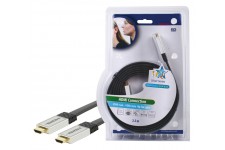 CABLE HDMI HIGH SPEED PLAT HAUTE QUALITE HQ - 2.5m