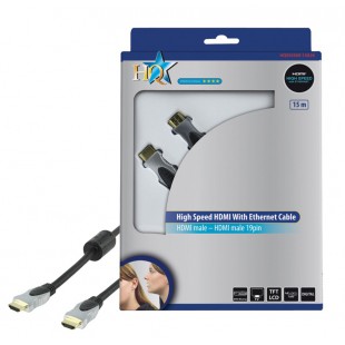 CABLE HDMI HIGH SPEED AVEC ETHERNET - 15m