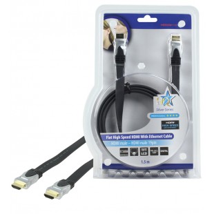 CABLE HDMI HIGH SPEED AVEC ETHERNET HQ - 1.5m