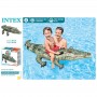 INTEX - INTEX Matelas Animal Gonflable Effet réaliste + 2 poignées Crocodile -