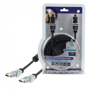 CABLE HDMI HIGH SPEED AVEC ETHERNET HQ - 5m