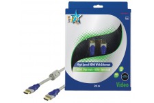 CABLE HDMI HIGH SPEED MALE 19P - MALE 19P HQ - 20m