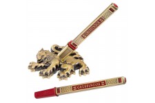 NOBLE COLLECTION - Harry Potter Gryffindor House Stylo ET Desk StET Stationery stylo magique