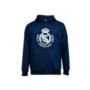 REAL MADRID - sweat-shirt Real sweat à capuche junior bleu marine Madrid